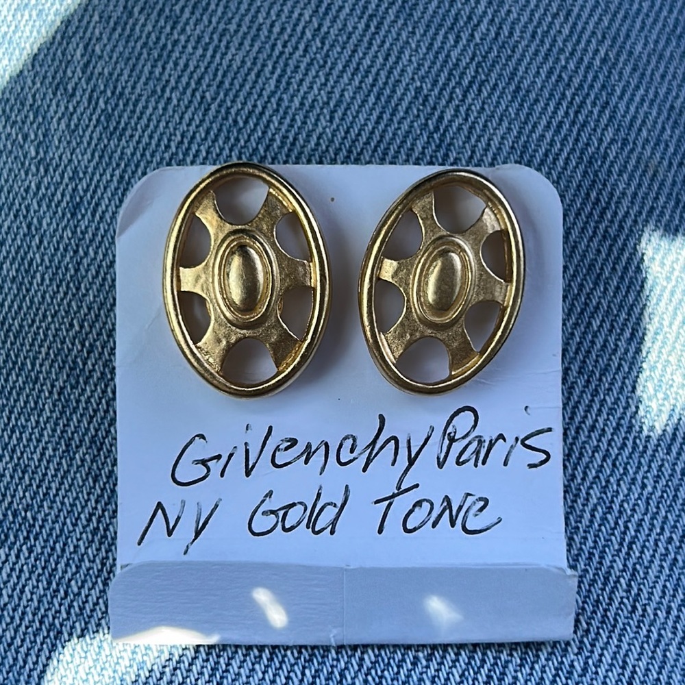 Givenchy Rare Signed Vintaged Earrings
